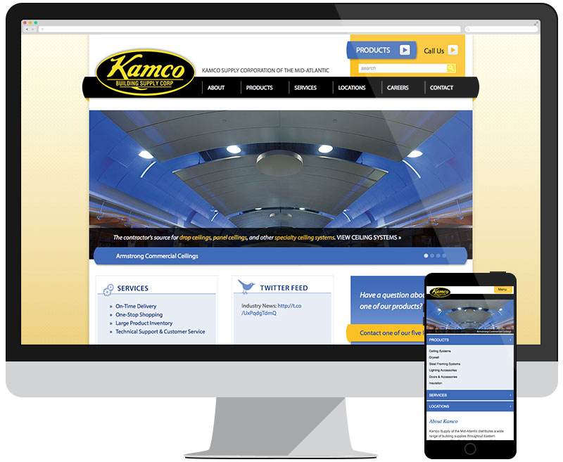 Kamco Supply Corporation Mid-Atlantic home page