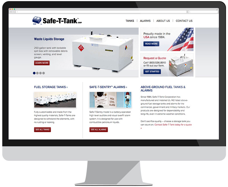 Safe-T-Tank home page
