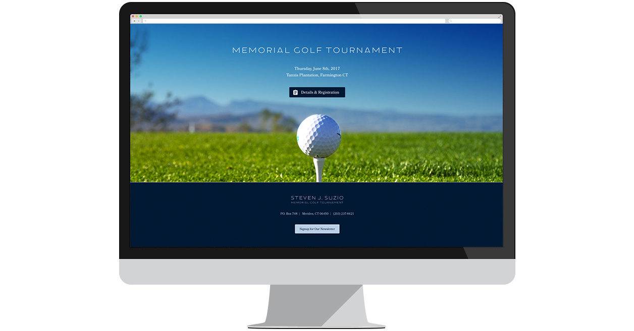 Suzio Memorial Golf Tournament New Website