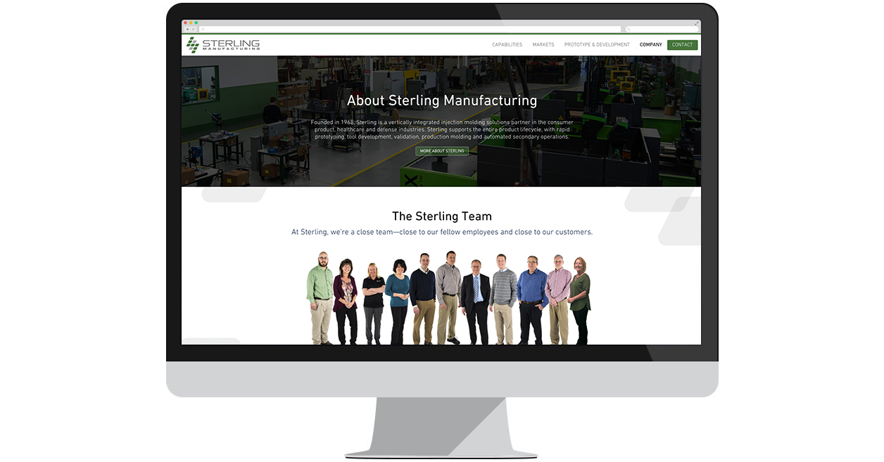 Sterling Launches New Site