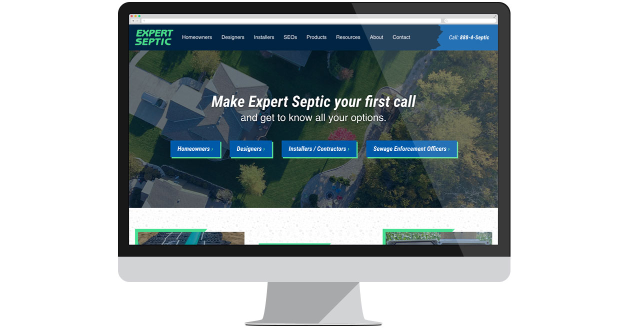 Expert Septic Homepage