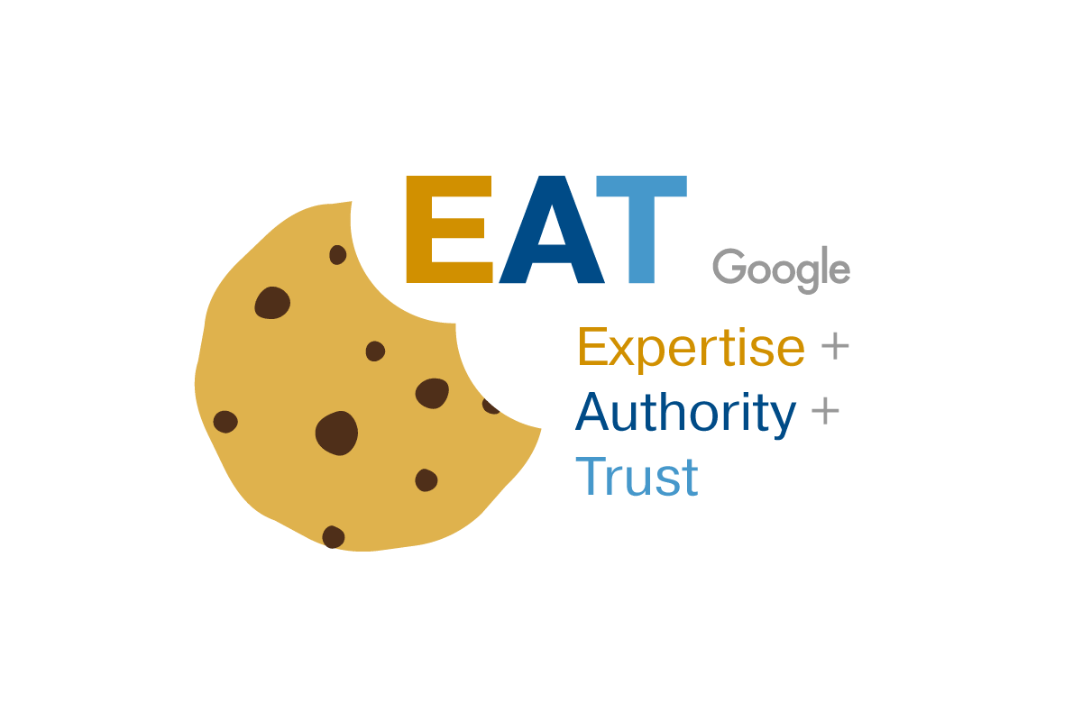 E-A-T, Expertise, Authority, Trust graphic