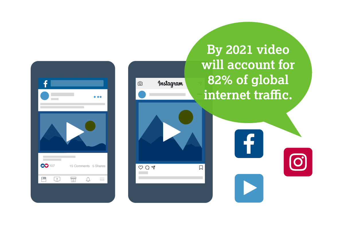 social video graphic