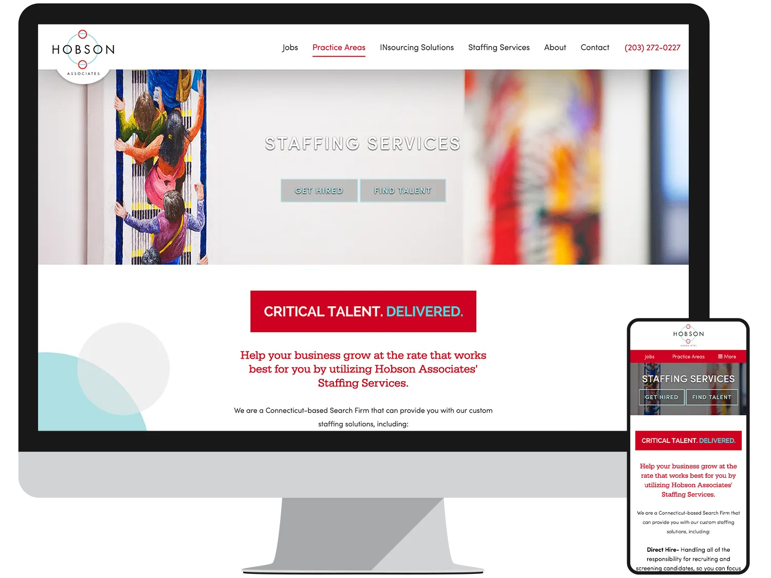 Landing Page - Staffing Services
