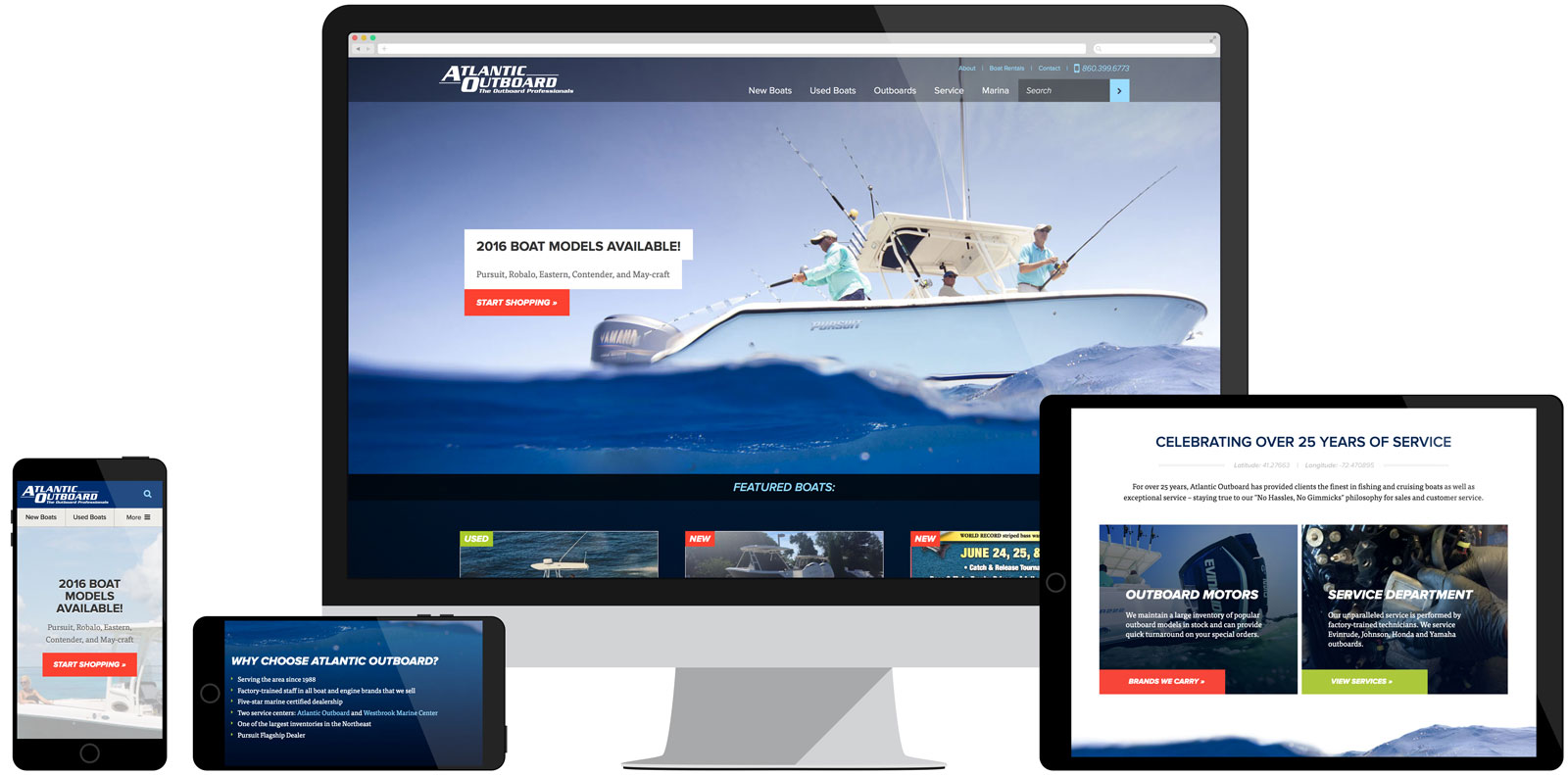 Atlantic Outboard website
