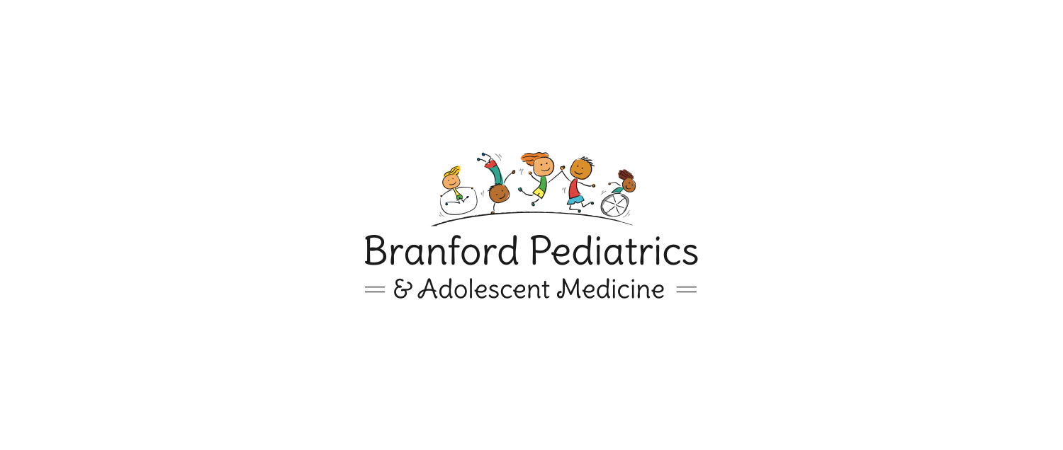 Brand identity for Branford Pediatrics and Adolescent Medicine