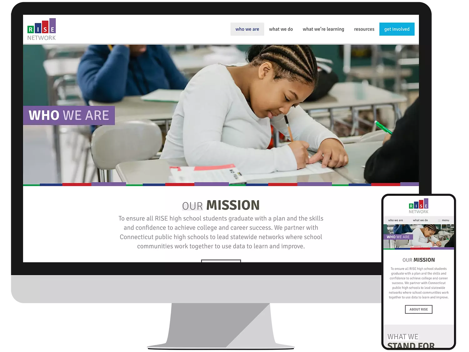 Landing Page - Who We Are