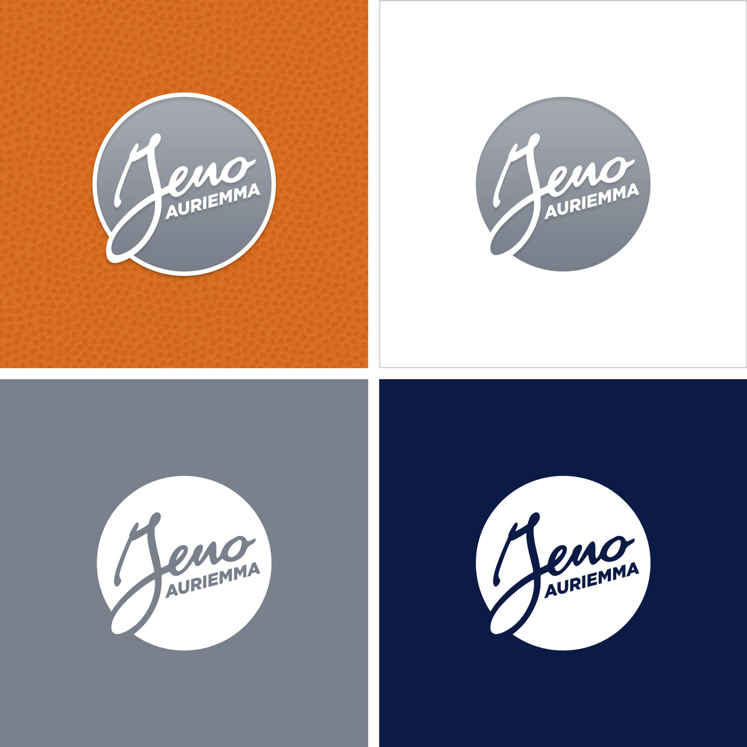 Geno Auriemma logos