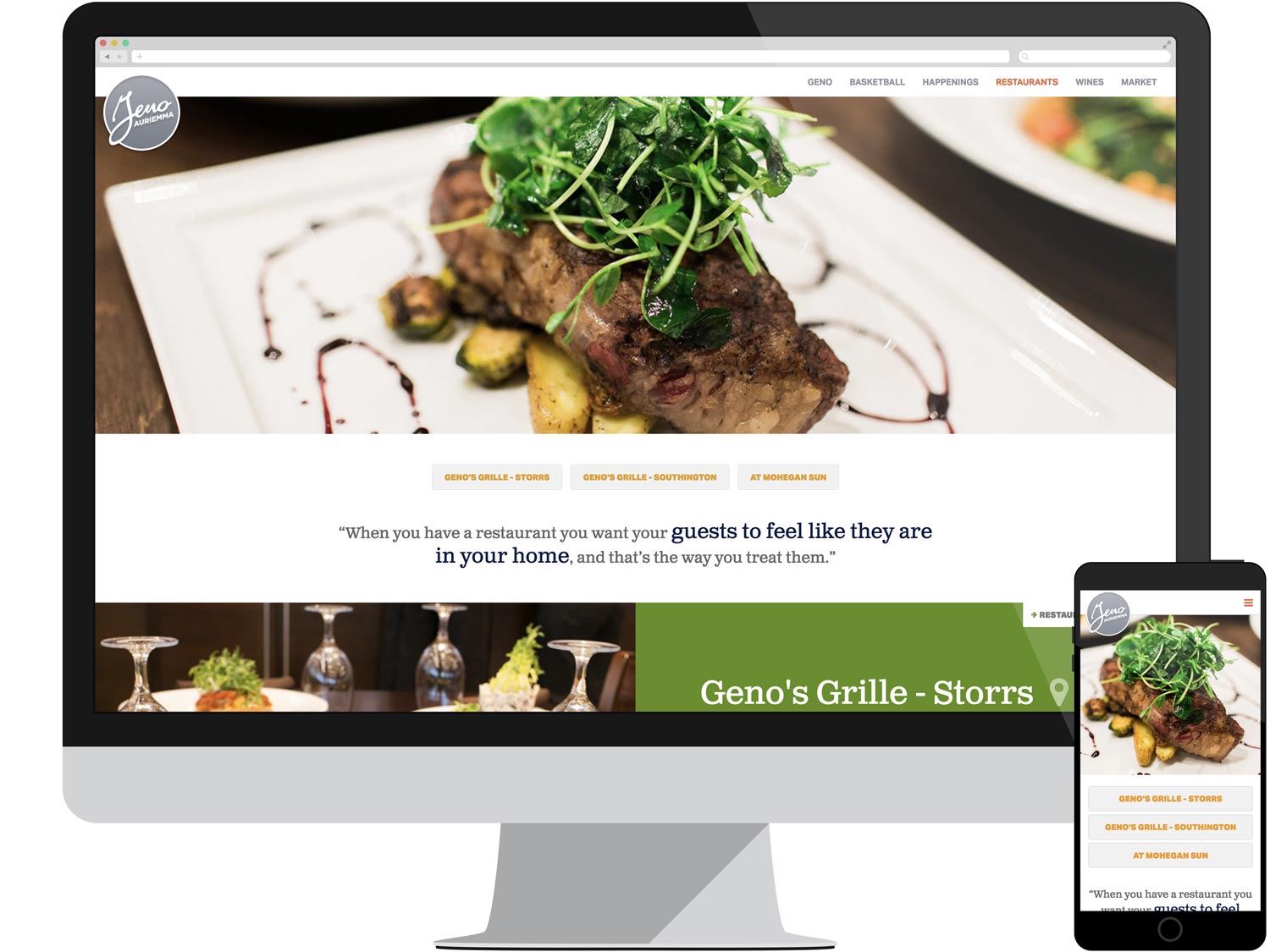 Landing Page - Restaurants