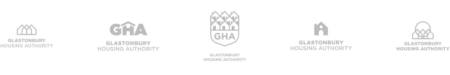 Glastonbury Housing Authority Logo Concepts