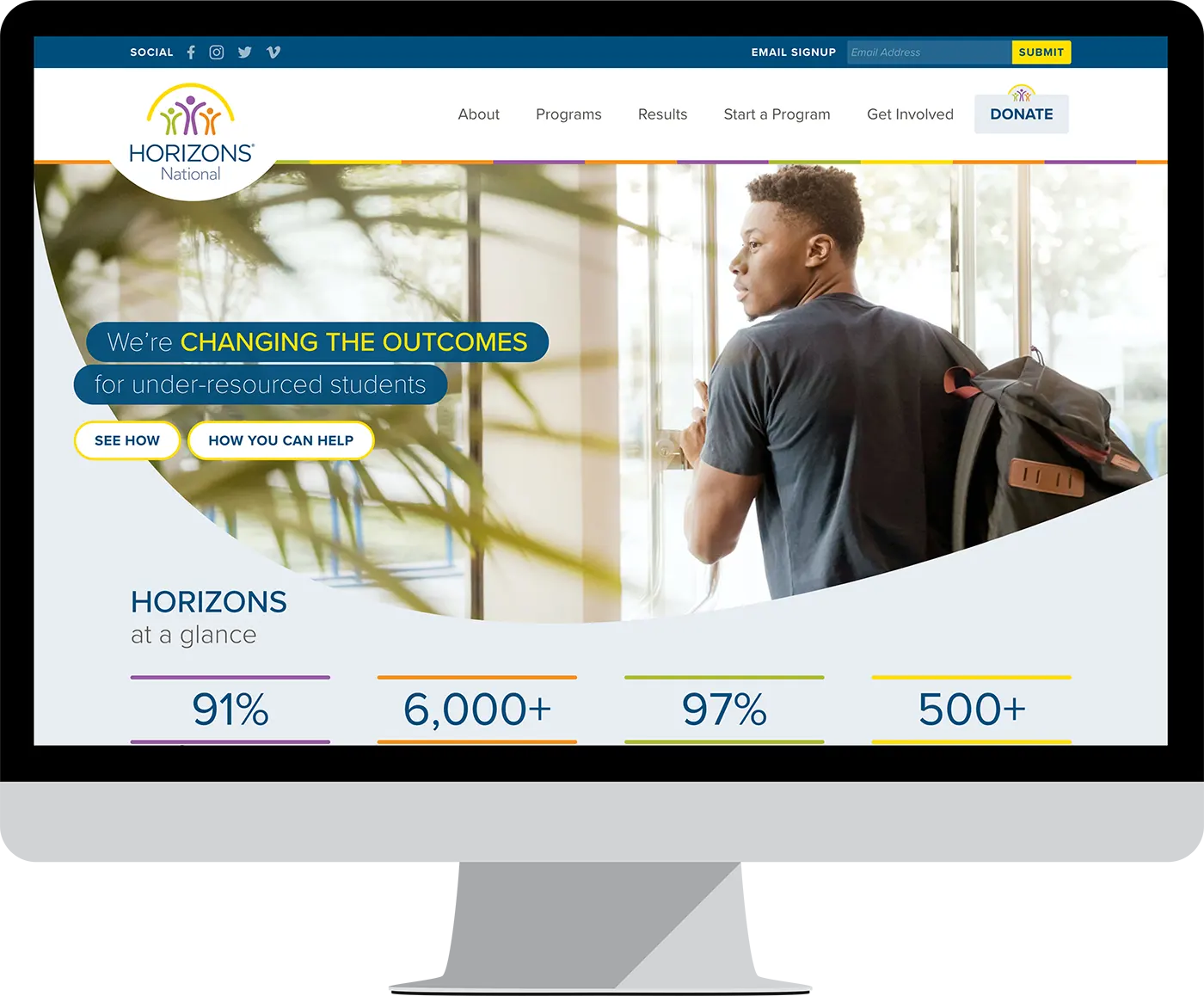 Horizons National Website