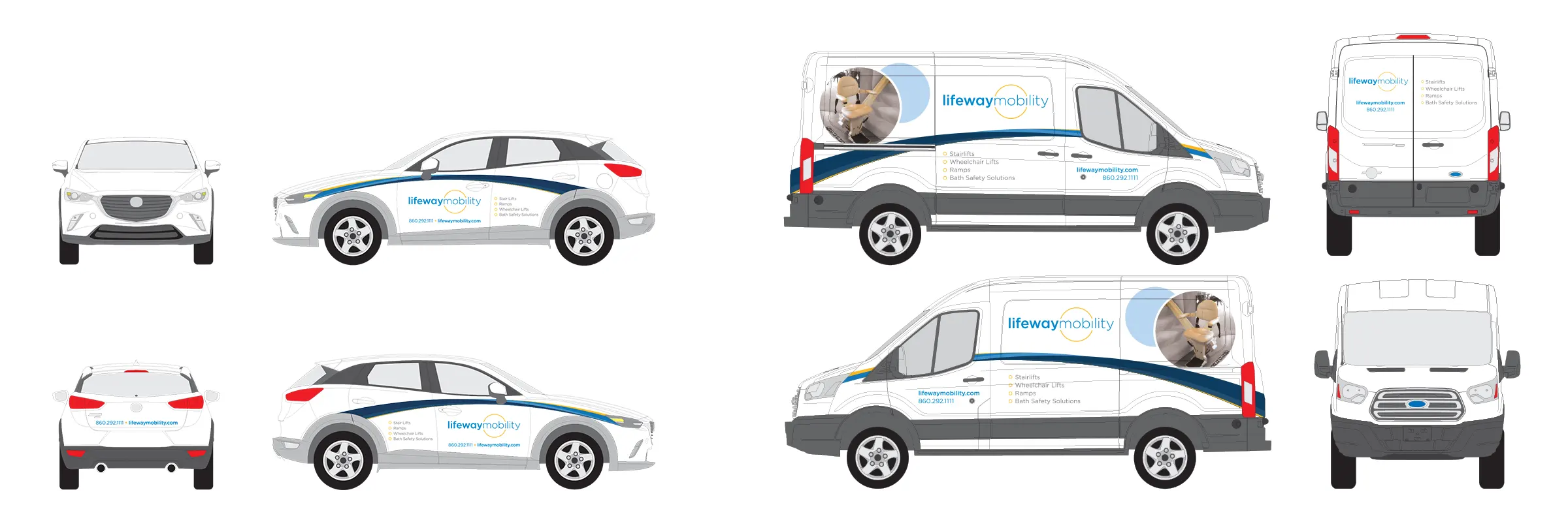 Lifeway Mobility Vehicle Wraps