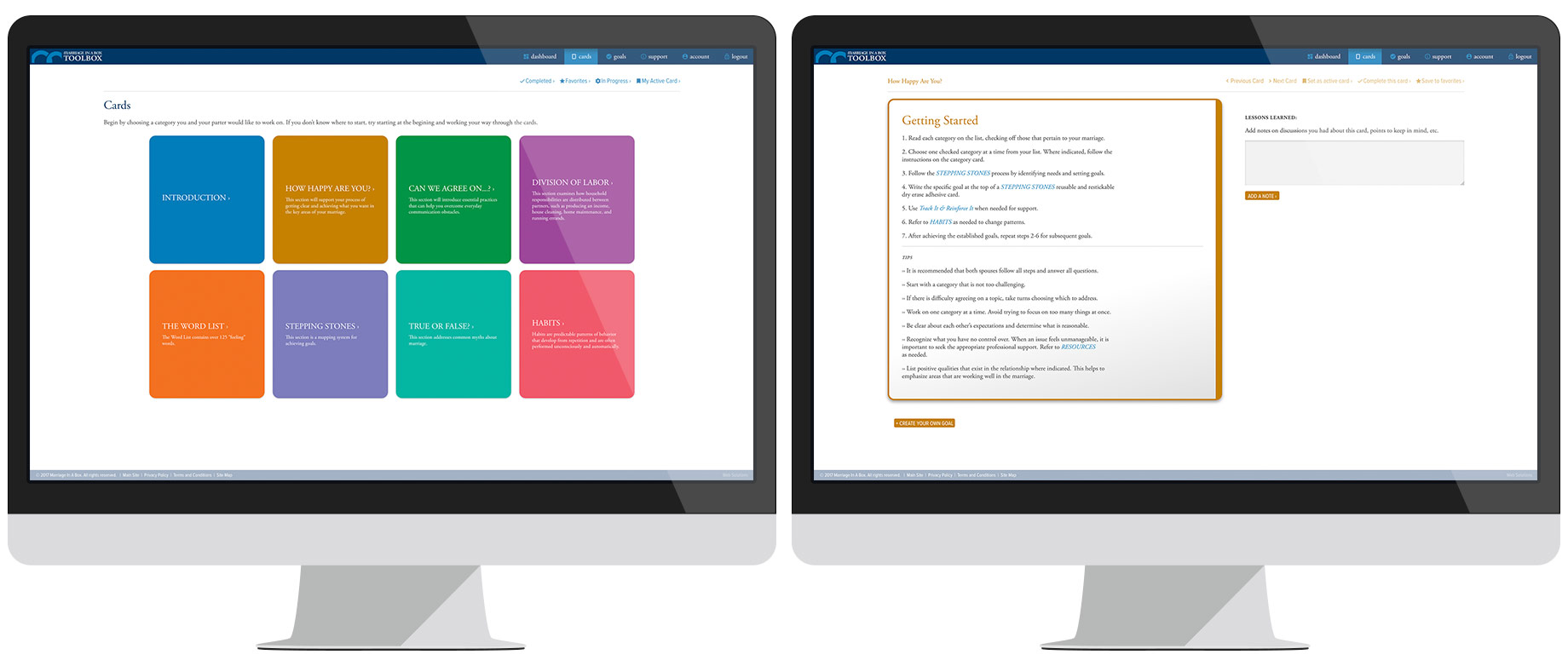 Backend Toolbox for Marriage In A Box