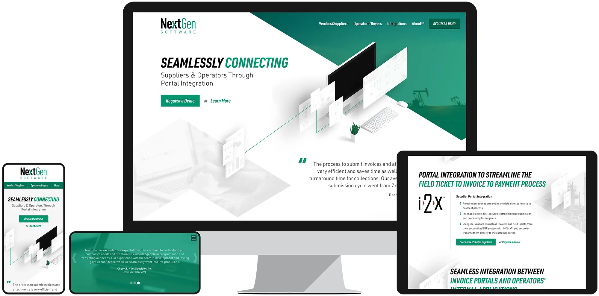 NextGen Software Website