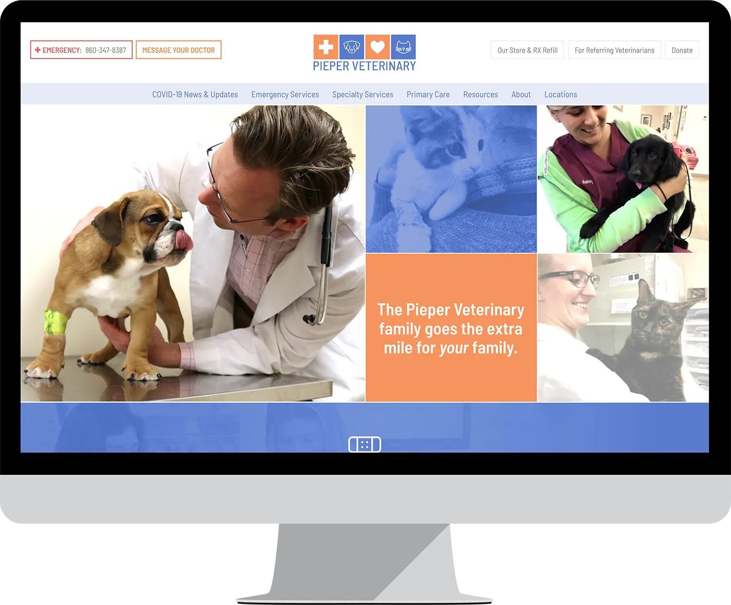 Pieper Veterinary Website