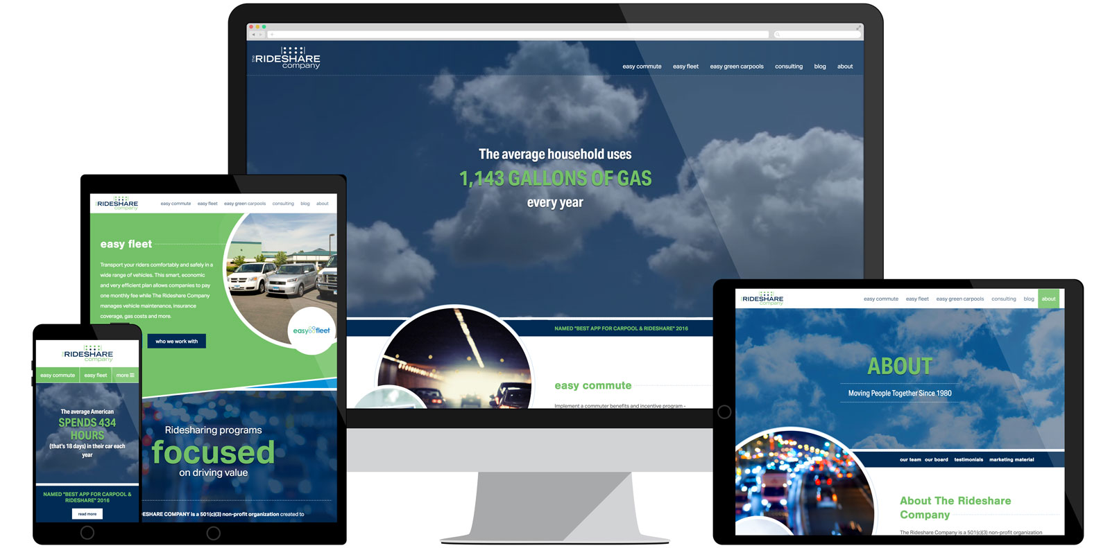 The Rideshare Company Website
