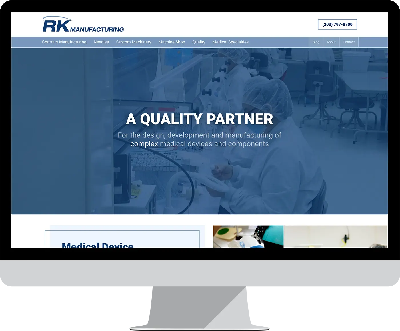 Rk Manufacturing Website