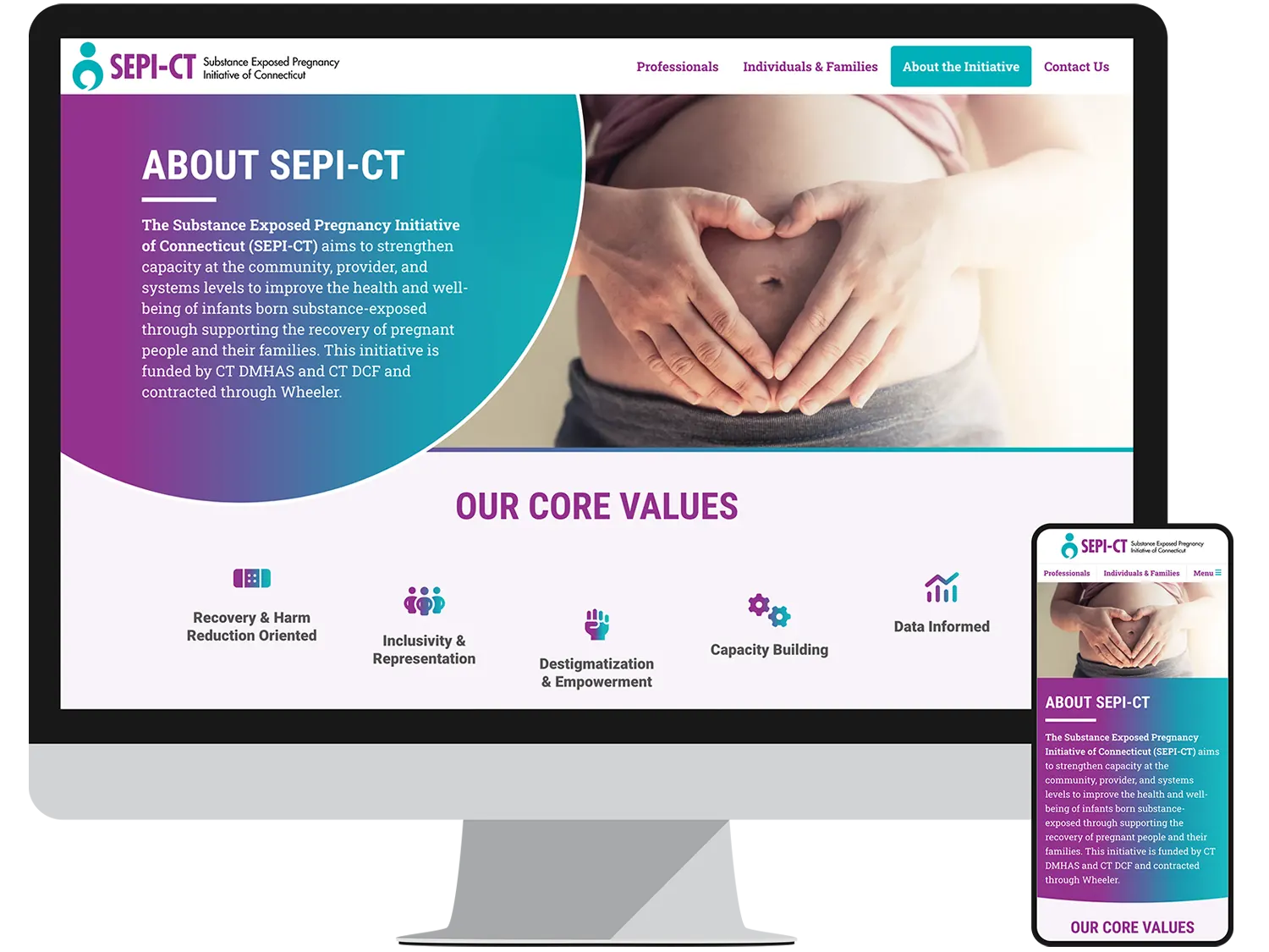 Landing Page - About SEPI-CT