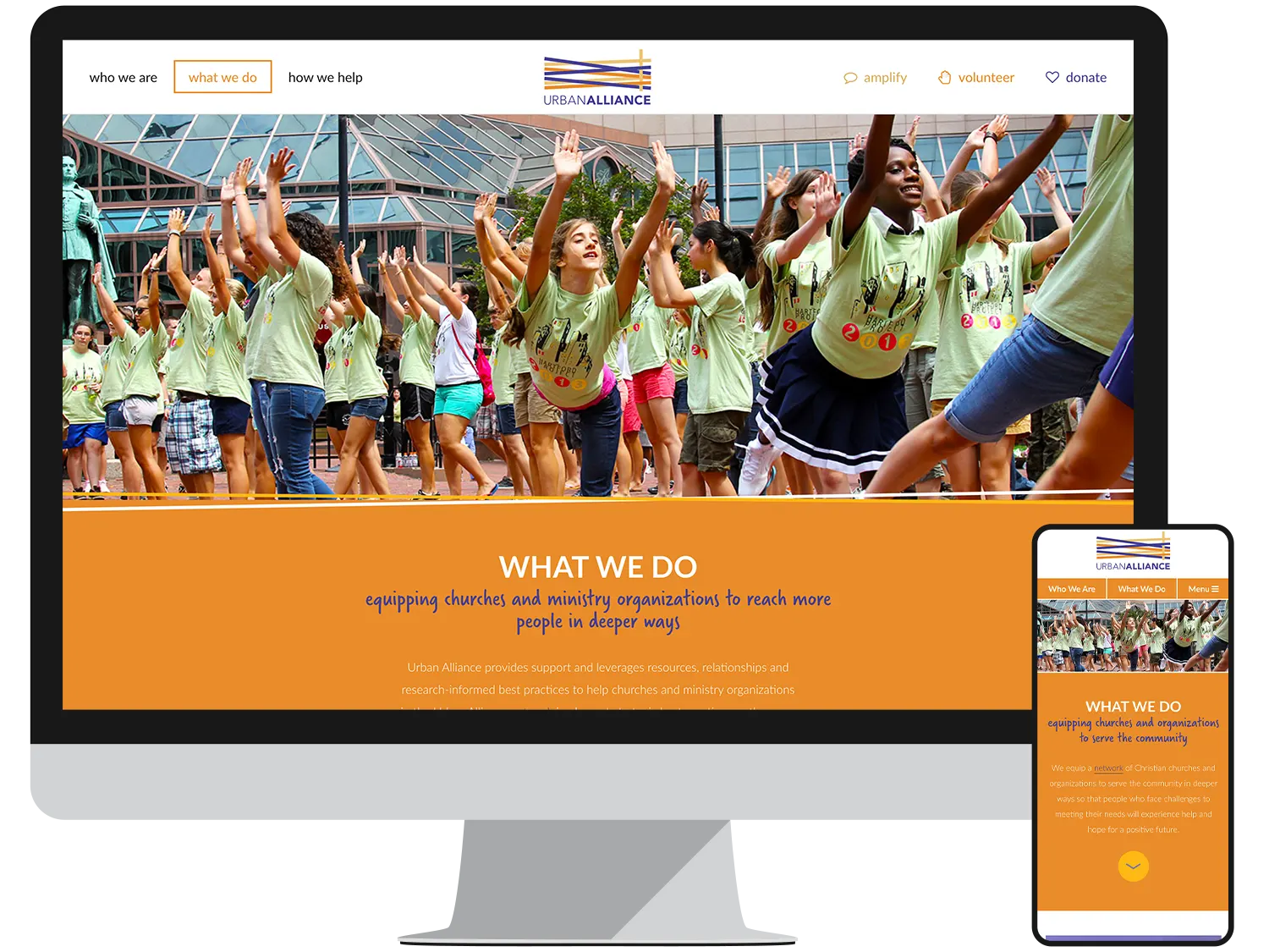 Urban Alliance Landing Page - What We Do