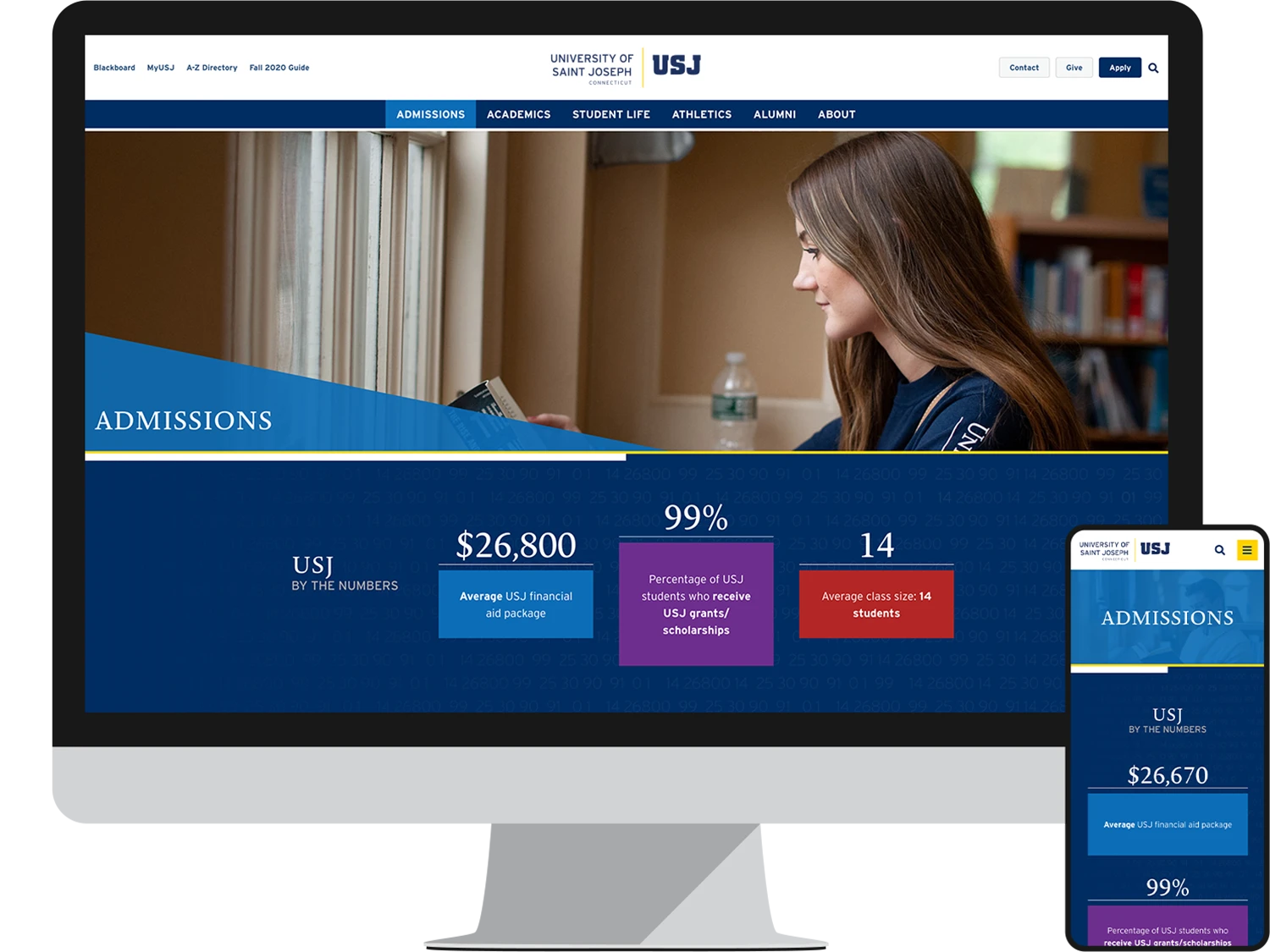 Landing Page - Admissions