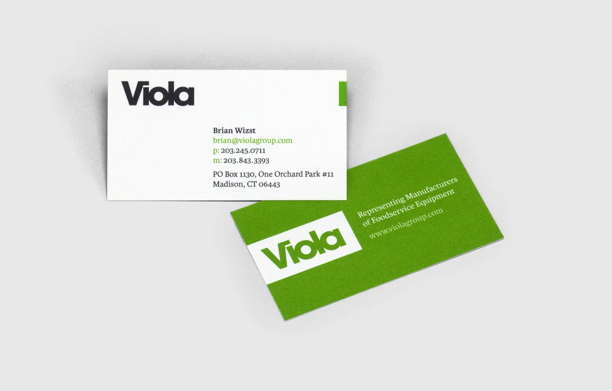 Business Cards for Viola Group