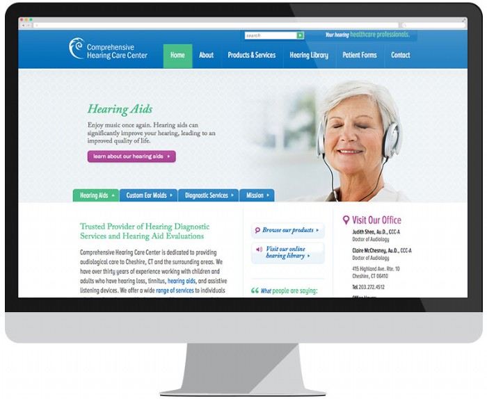 Comprehensive Hearing Care Center Unveils New Website 