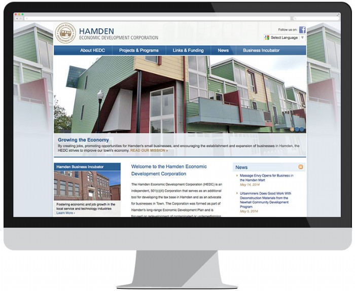 Redeveloped Website Launched for Hamden Economic Development Corporation