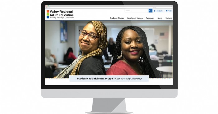 Valley Regional Adult Education Launches New Website