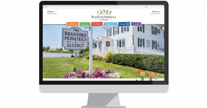 Branford Pediatrics Launches Fun, Informative New Website