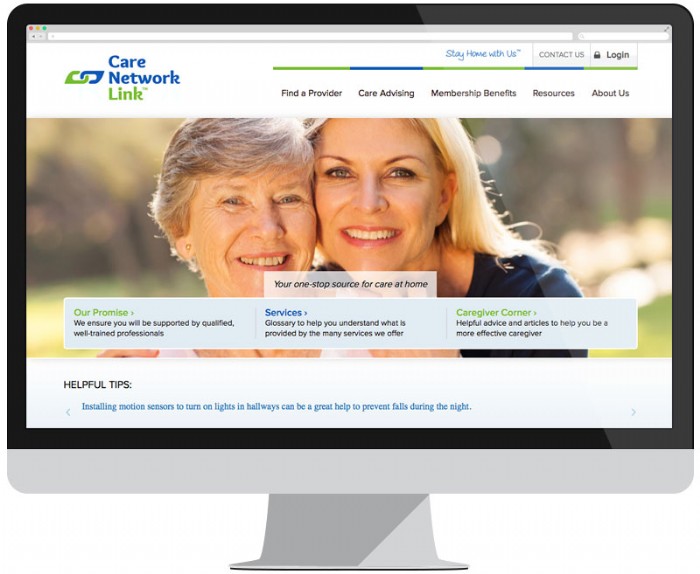 Care Network Link Launches Brand New Website 