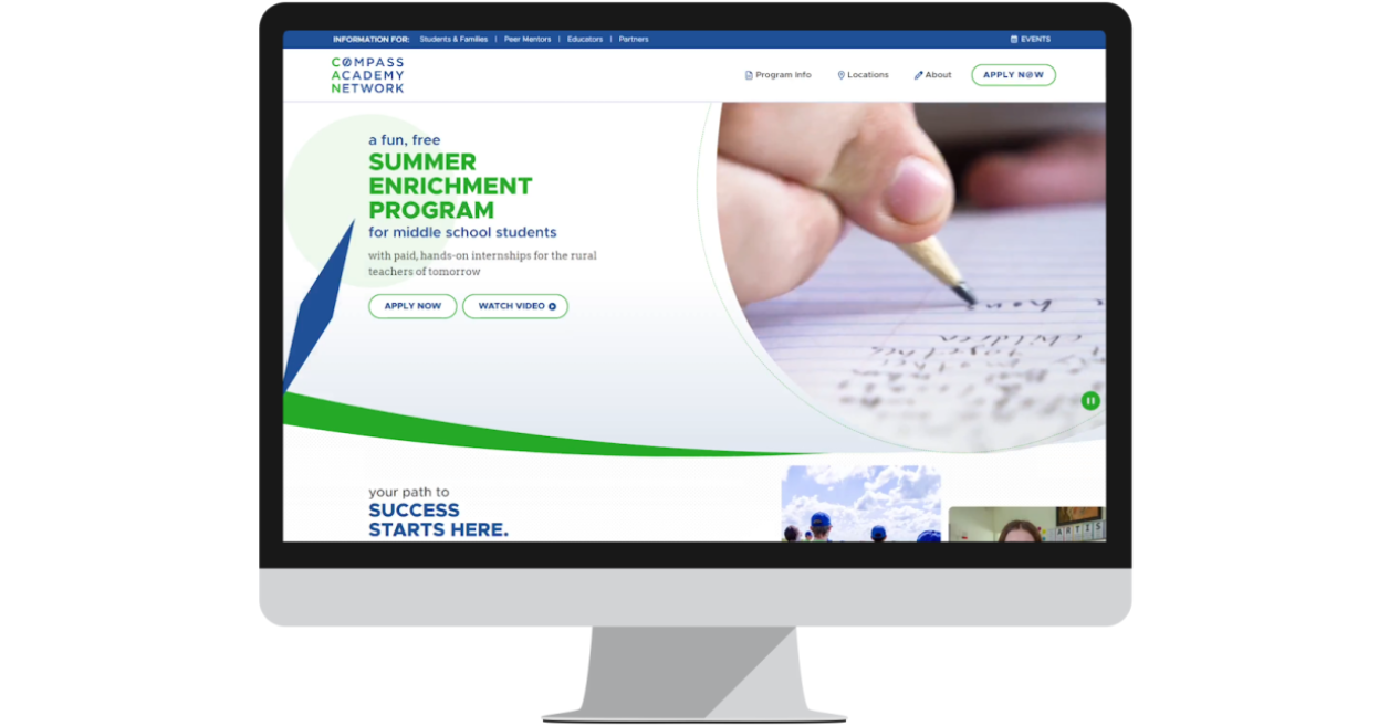 Compass Academy Network Launches New Website