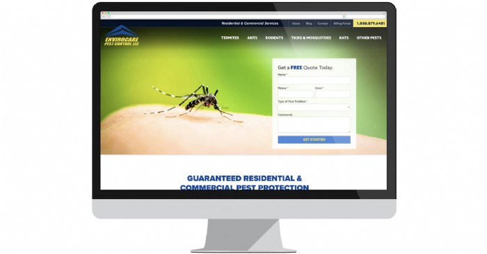 Envirocare Pest Control Showcases Services on New Website