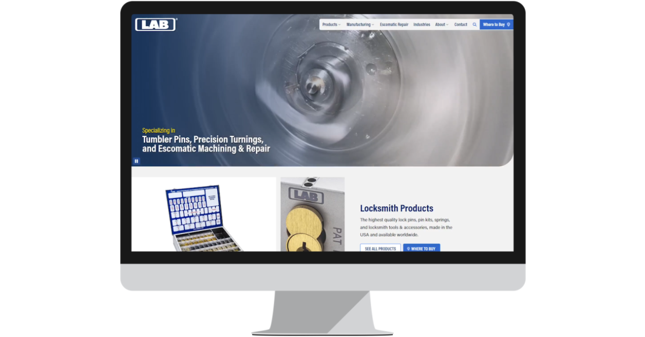 LAB Security Systems Launches New Website