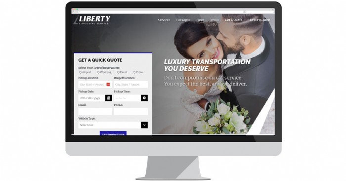 Liberty Limousine Service Launches New Website
