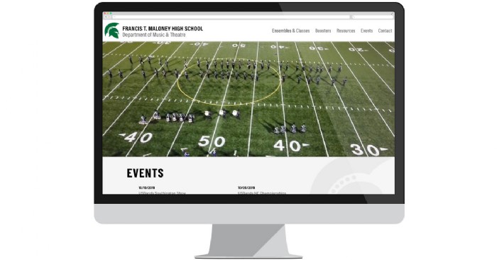 Maloney High School Music Department Launches New Website