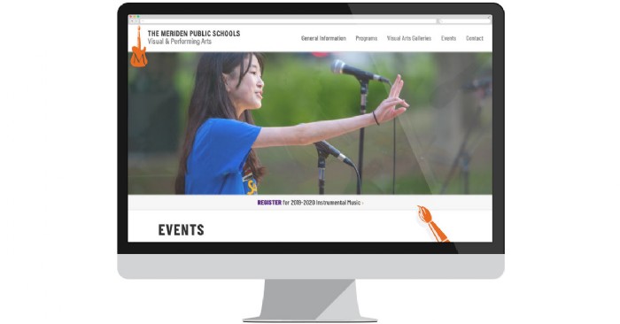 Meriden Public Schools Arts Department Launches New Website