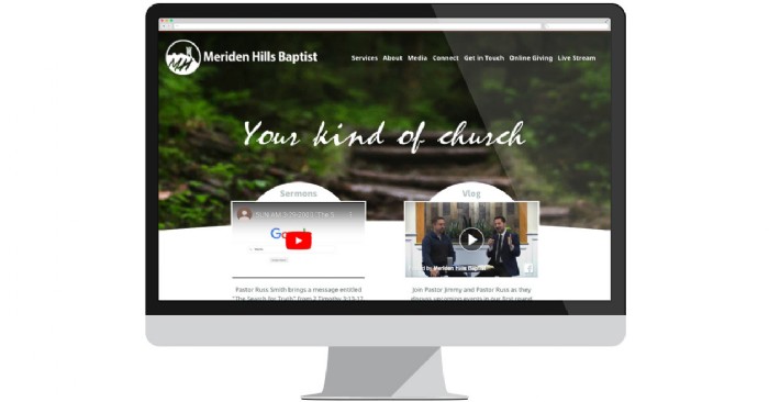 Meriden Hills Baptist Church Launches New Website