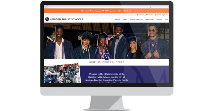 Meriden Public Schools Starts the New School Year with a New Website