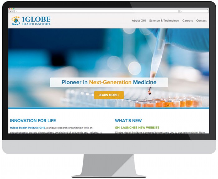 1Globe Health Institute Launch New Website