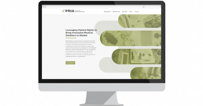 PRIA Healthcare Launches New Website to Improve Medical Care