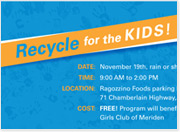 Boys & Girls Club of Meriden to Hold E-Recycling Event
