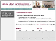 Custom Tool Lets Simply Clean's Customers Schedule Their Own Appointments