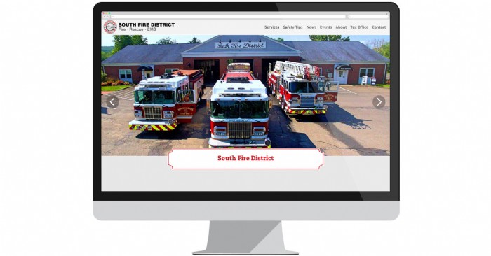 South Fire District of Middletown, CT, Launches New Website
