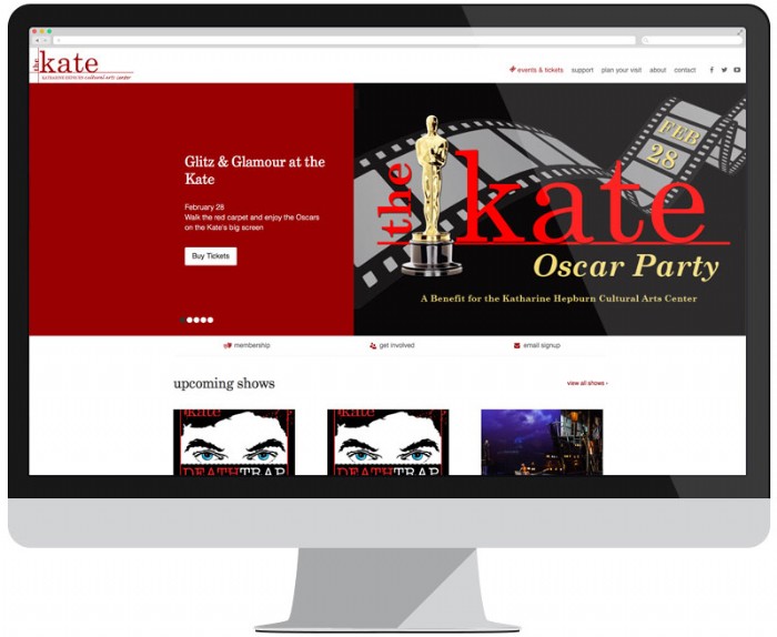 The Kate’s New Website Takes Center Stage