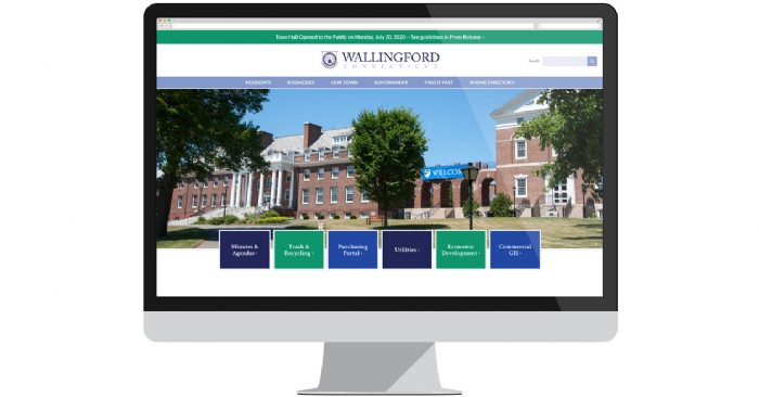 Town of Wallingford Website Gets a New Look, Enhanced Functionality