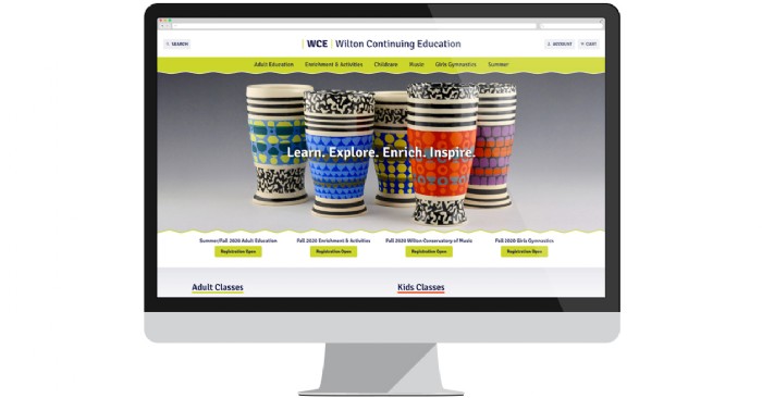 Wilton Continuing Education Launches New Website
